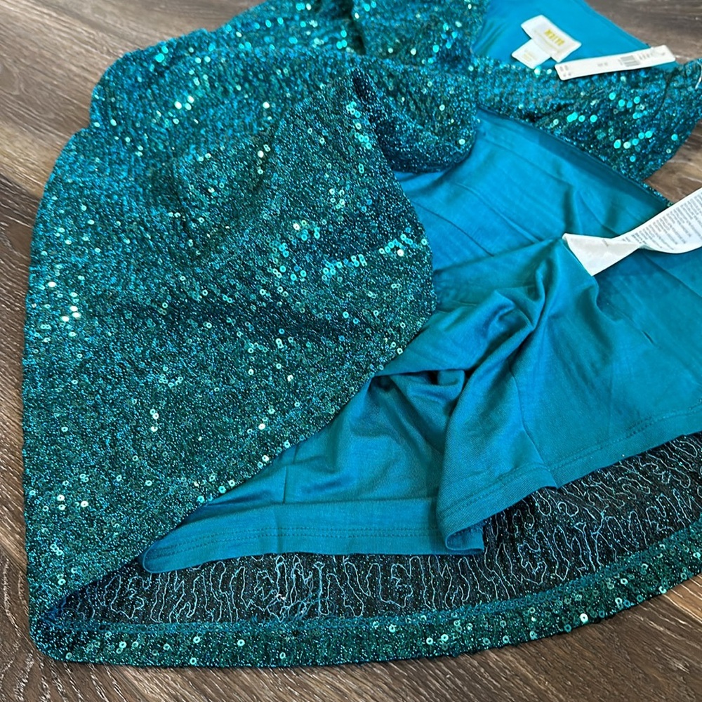 Maeve by Anthropologie Sequin Midi Skirt Size XS - Picture 7 of 8